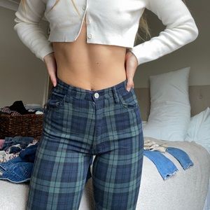 Brandy melville plaid pants